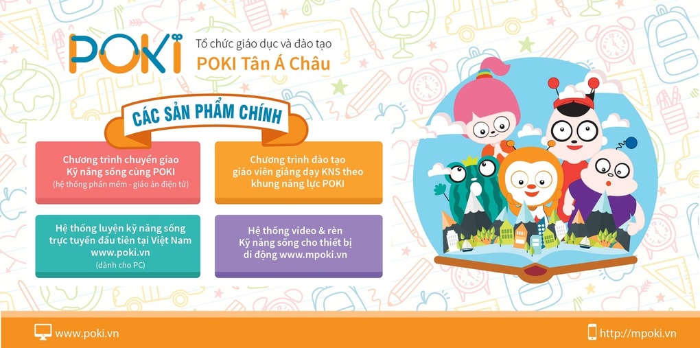 Giáo dục kỹ năng sống cho học sinh tiểu học thông qua chương trình giáo dục POKI