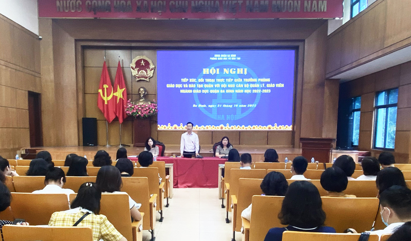 Nâng cao chất lượng đội ngũ giáo dục năm học 2022-2023
