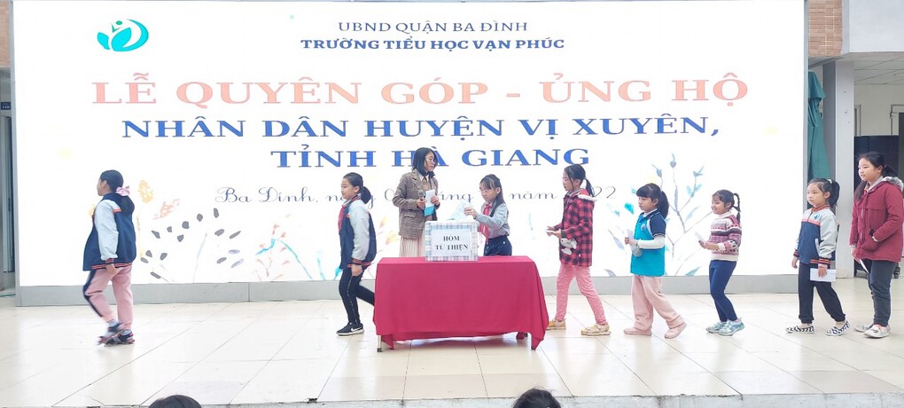 Ủng hộ nhân dân huyện Vị Xuyên, tỉnh Hà Giang - Hành động đẹp, ý nghĩa lớn