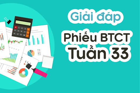 Giải đáp Phiếu ôn tập Toán - Tiếng Việt (Tuần 33)