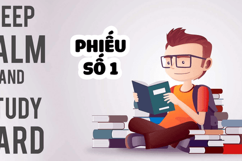 Phiếu bài tập Toán - Tiếng Việt ôn tập cuối năm - Phiếu Số 1