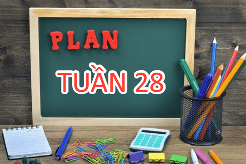 Phiếu Bài tập Toán - Tiếng Việt - Tuần 28