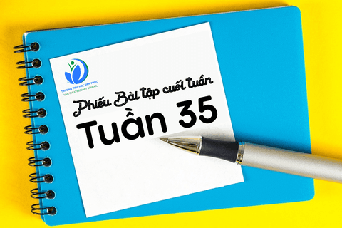 Phiếu Bài tập Toán - Tiếng Việt (Tuần 35)