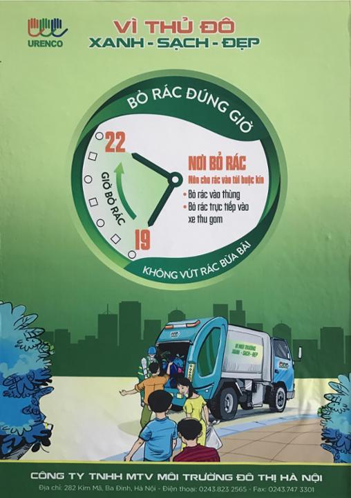 Giữ gìn vệ sinh môi trường chào mừng Đại hội Đảng toàn quốc lần thứ XIII