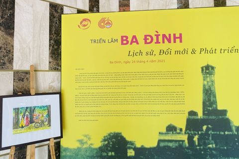 Tổng kết cuộc thi vẽ tranh “Ba Đình trong trái tim em”