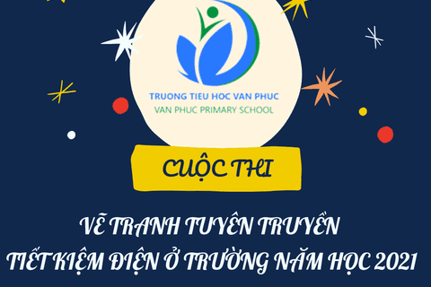 Thông báo Cuộc thi vẽ tranh tuyên truyền tiết kiệm điện ở trường học năm 2021