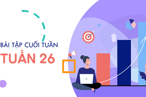 Phiếu Bài tập Toán - Tiếng Việt - Tuần 26