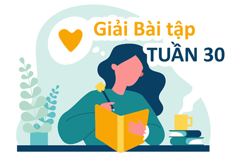 Giải đáp Phiếu ôn tập Toán + Tiếng Việt tuần 30