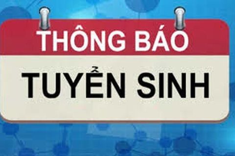 Thông báo Tuyển sinh Năm học 2020 - 2021