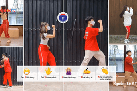 Bộ Y tế ra mắt "Vũ điệu 5K" đẩy lùi dịch bệnh Covid-19