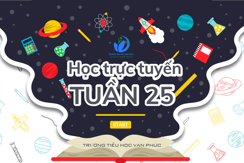 NỘI DUNG HỌC TRỰC TUYẾN CÁC LỚP - Tuần 25 (từ 27/4/2020 đến 2/5/2020)