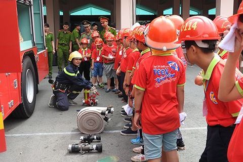 Quận Ba Đình: Triển khai thực hiện mô hình thí điểm “Trường học an toàn phòng cháy, chữa cháy”