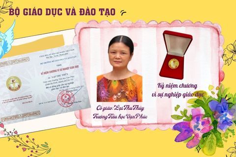 "Món quà đặc biệt" với cô giáo Lại Thu Thủy trong mùa tri ân