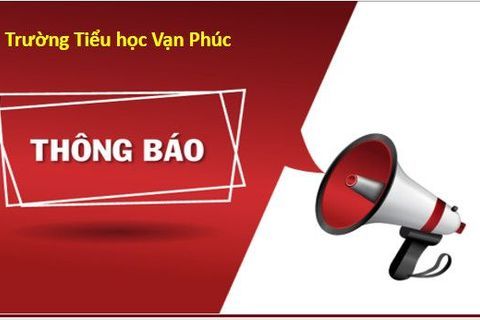 Thông báo về việc cho học sinh tạm dừng đến trường nhằm đảm bảo công tác phòng chống dịch Covid-19
