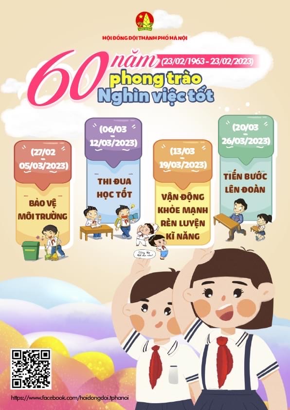 Thiếu nhi Thủ đô - Làm nghìn việc tốt