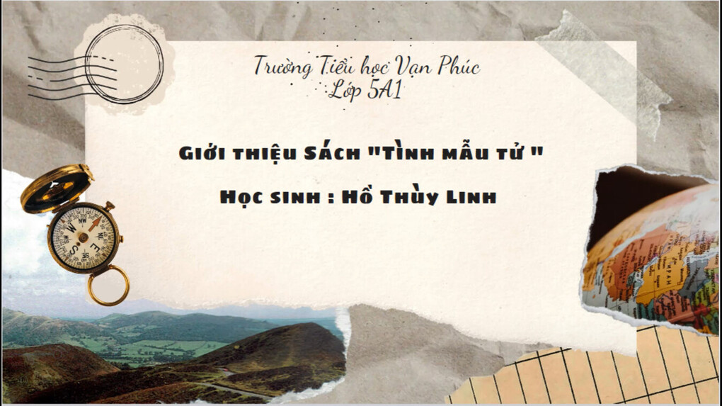 Tác phẩm dự thi Book Review 2023 lớp 5A1 - "Tình mẫu tử"