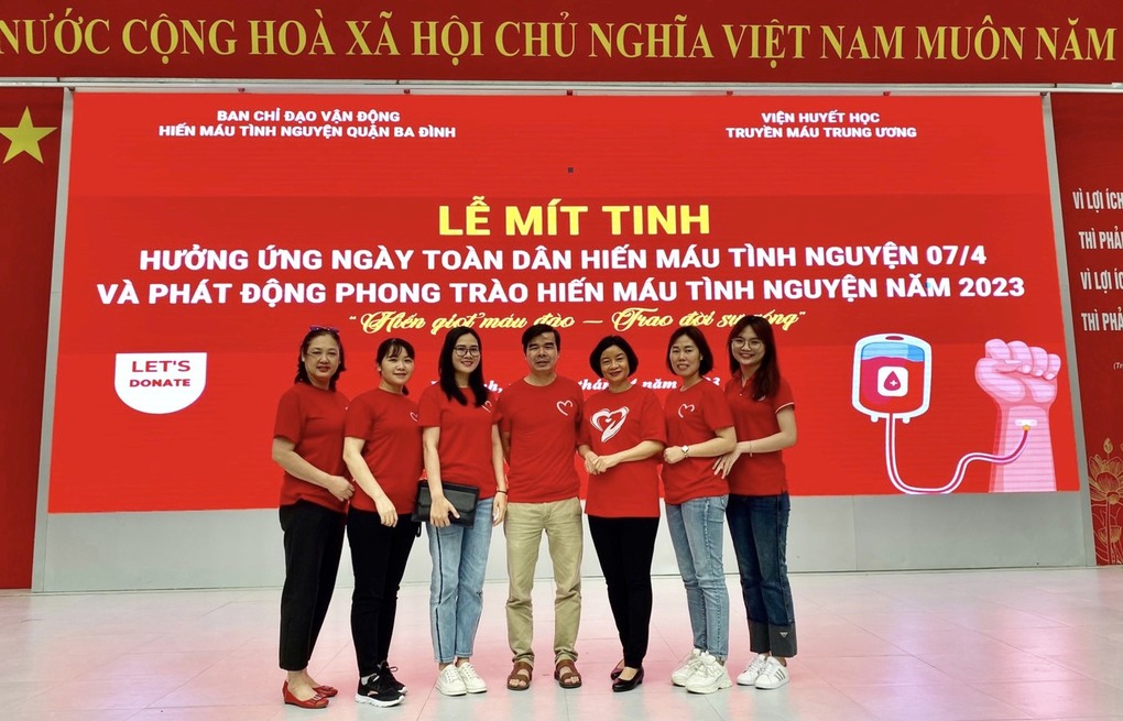 Hưởng ứng Ngày hội hiến máu tình nguyện năm 2023 với tinh thần: “Hiến giọt máu đào - Trao đời sự sống”
