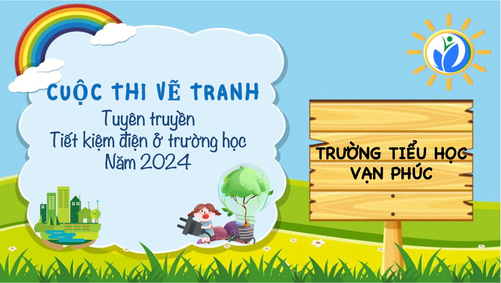 Thông báo Cuộc thi vẽ tranh tuyên truyền tiết kiệm điện ở trường học năm 2024
