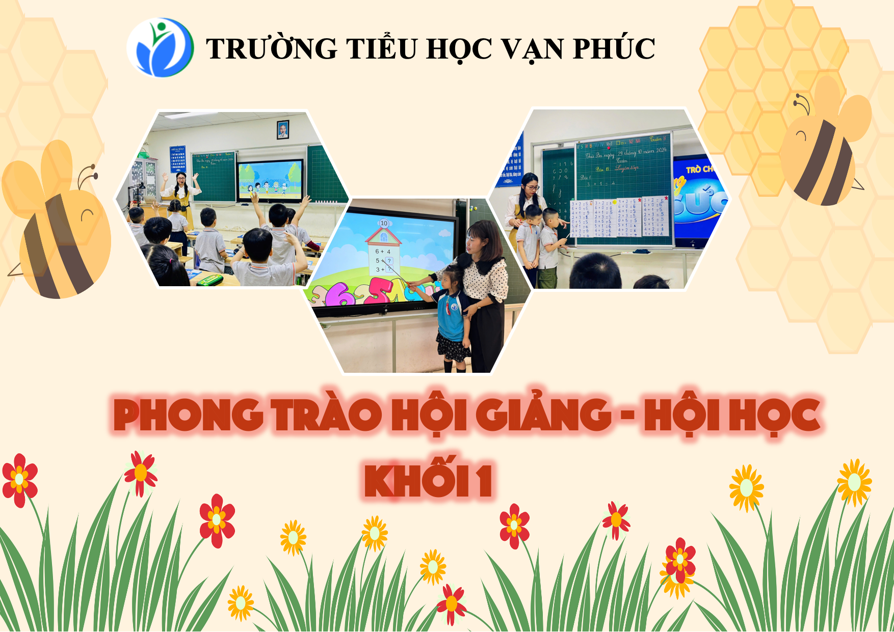 Tổ chuyên môn khối 1 Trường Tiểu học Vạn Phúc tham gia Hội giảng - Hội học Chào mừng ngày Nhà giáo Việt Nam 20/11