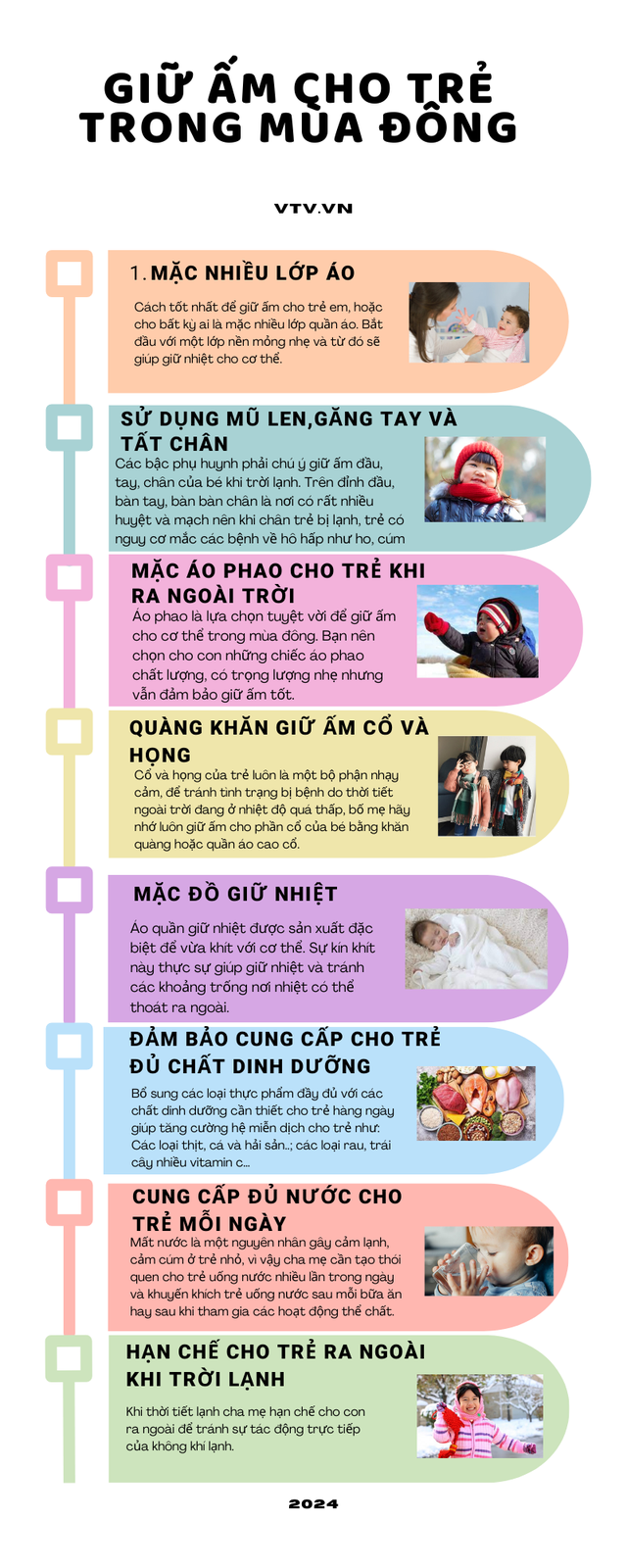 Cách giữ ấm cho trẻ trong mùa đông