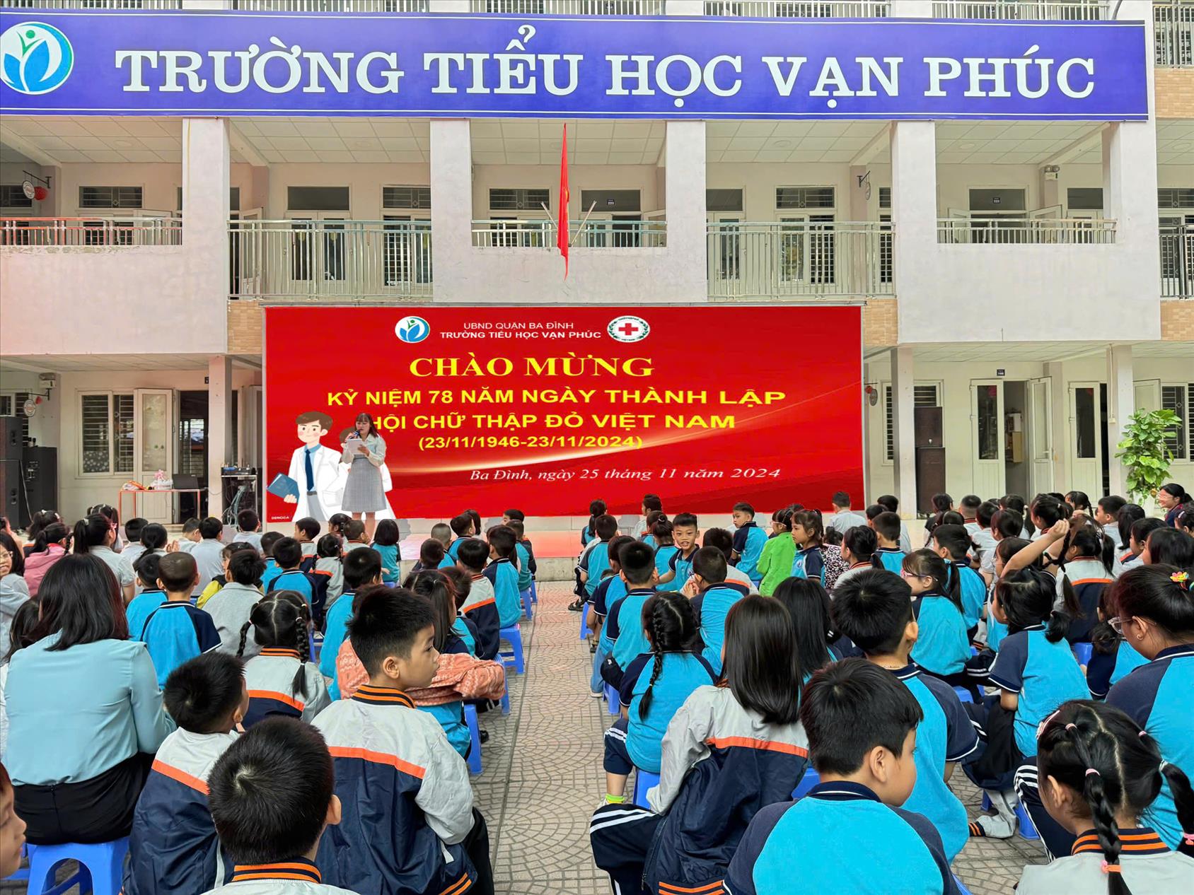 Chào mừng kỉ niệm 78 năm ngày thành lập Hội Chữ thập đỏ Việt Nam (23/11/1946 - 23/11/2024) - Lan tỏa lòng nhân ái và tinh thần nhân đạo