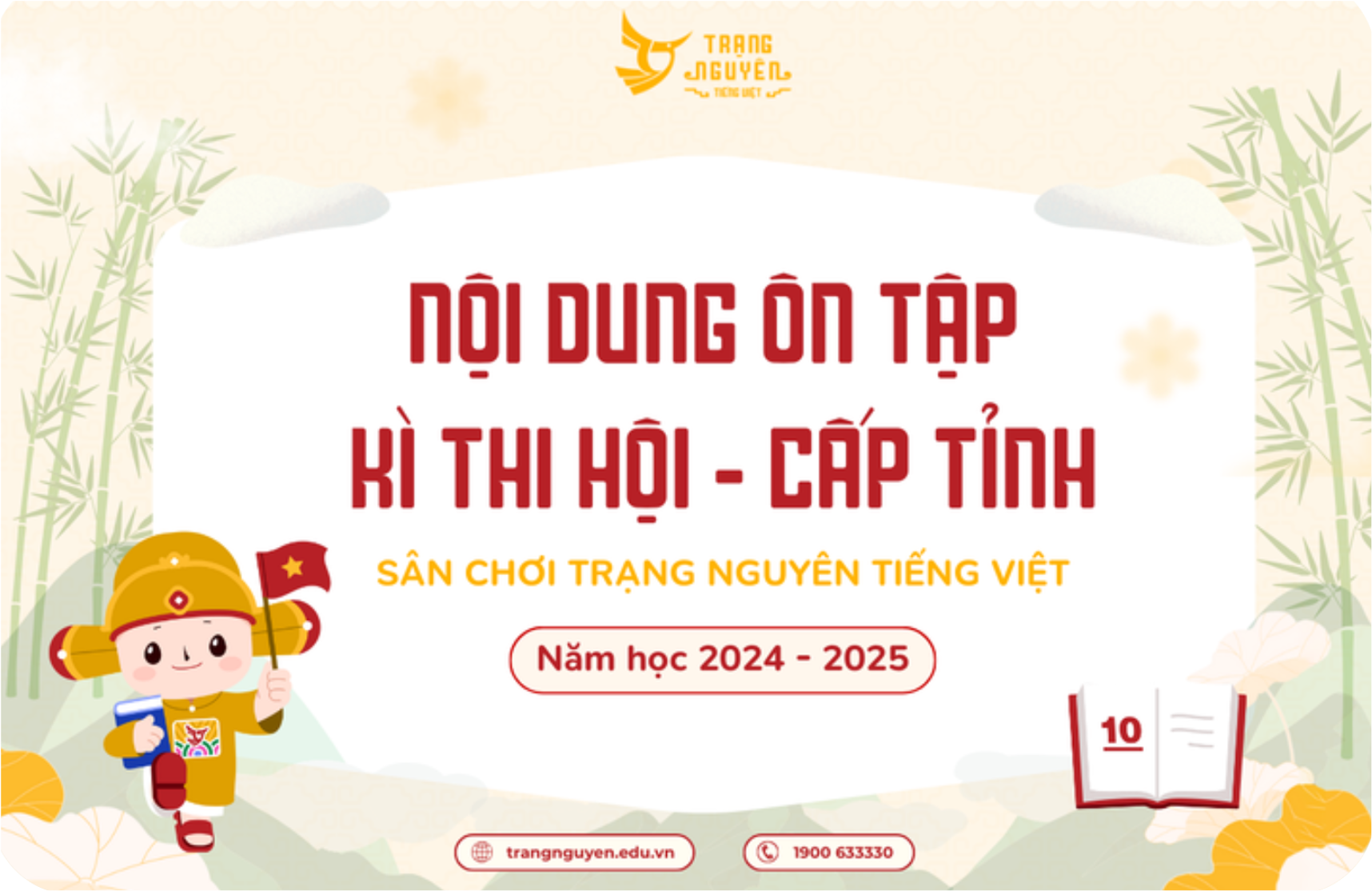 Nội dung ôn tập Kì thi Hội (cấp Thành phố) - Trạng Nguyên Tiếng Việt khối 5