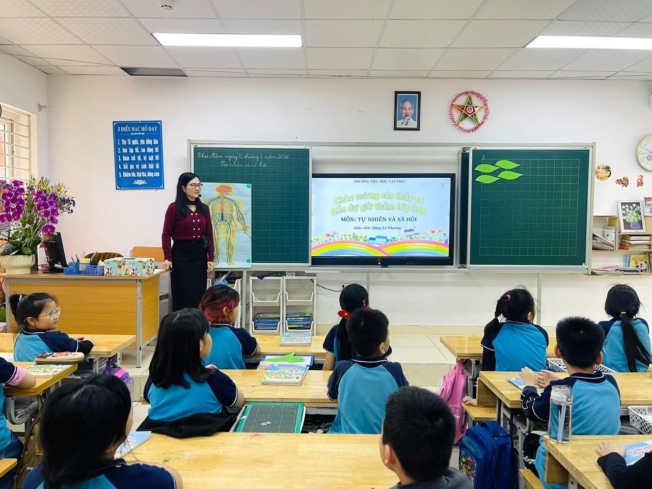 HỘI GIẢNG TỰ NHIÊN VÀ XÃ HỘI LỚP 3: BÀI “CƠ QUAN THẦN KINH” (Tiết 1)