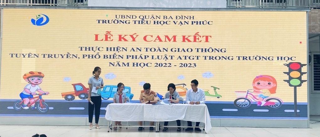 Cam kết An toàn giao thông năm 2022