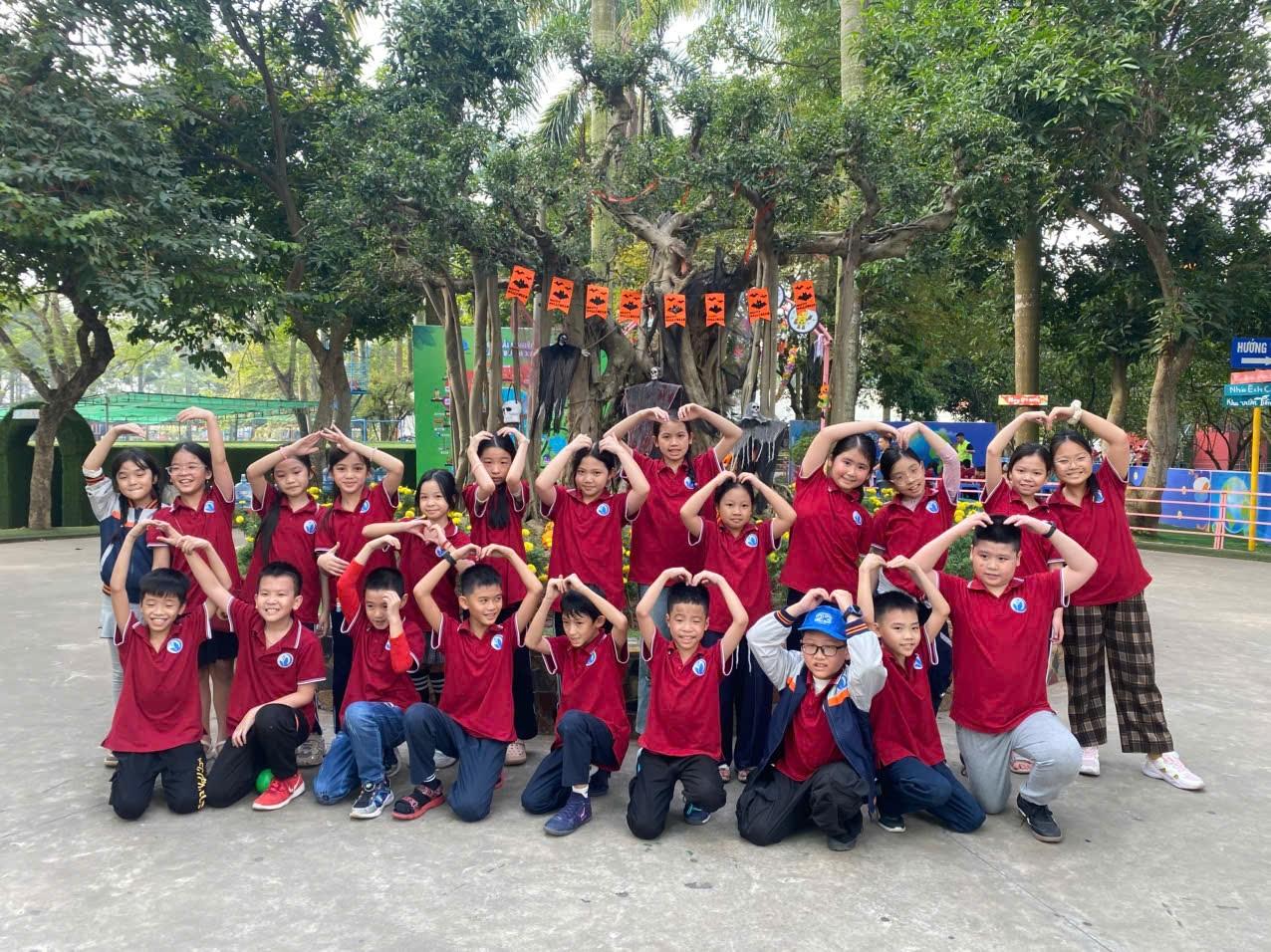 CHUYẾN THAM QUAN TRẢI NGHIỆM CỦA HỌC SINH LỚP 4A2 TẠI CÁNH BUỒM XANH