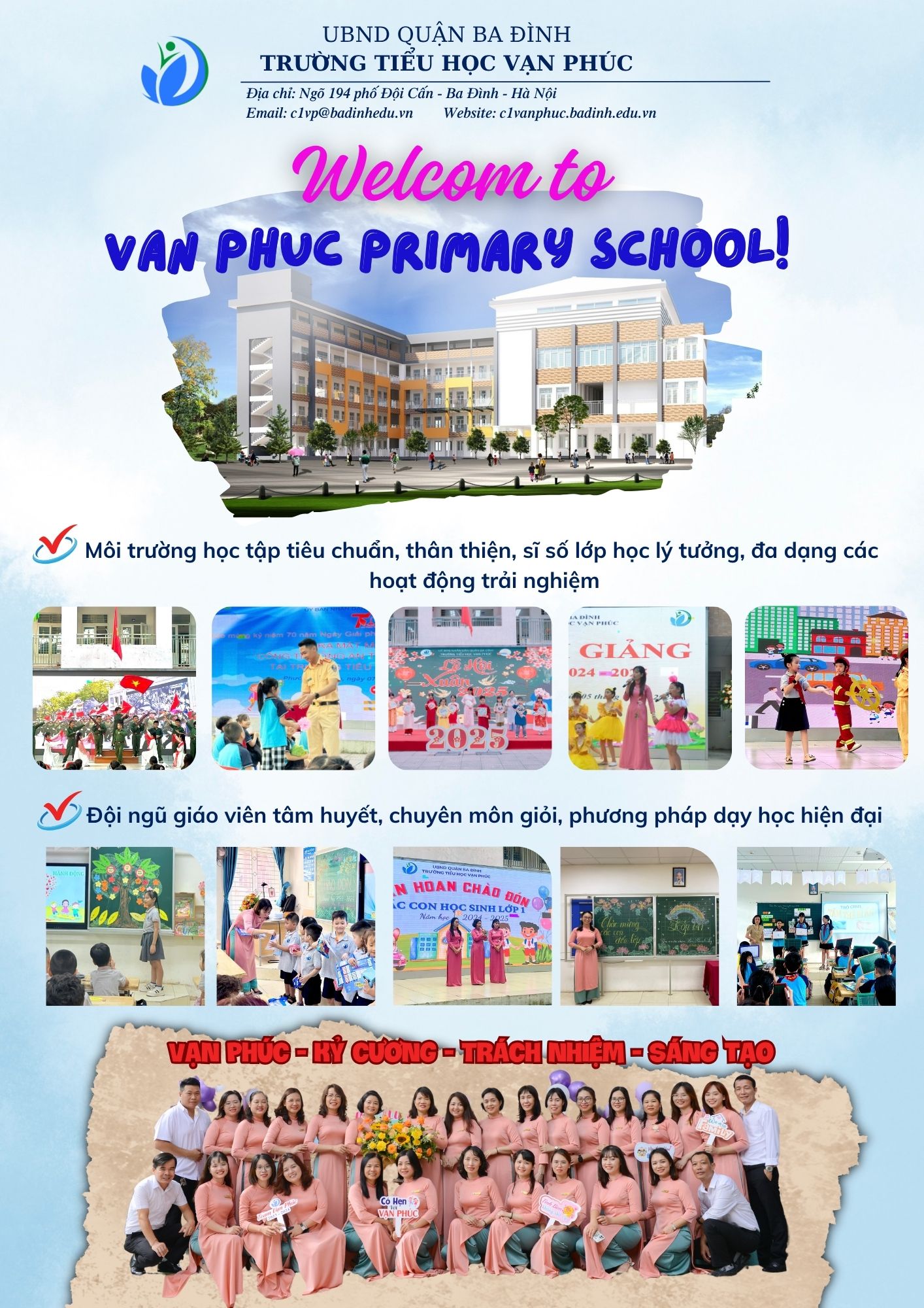 Welcome to Van Phuc Primary School